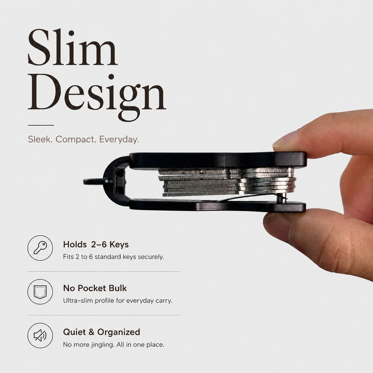 NORVAN V1 Launch Edition | Trackable Key Organizer