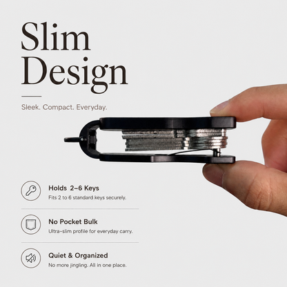 NORVAN V1 Launch Edition | Trackable Key Organizer