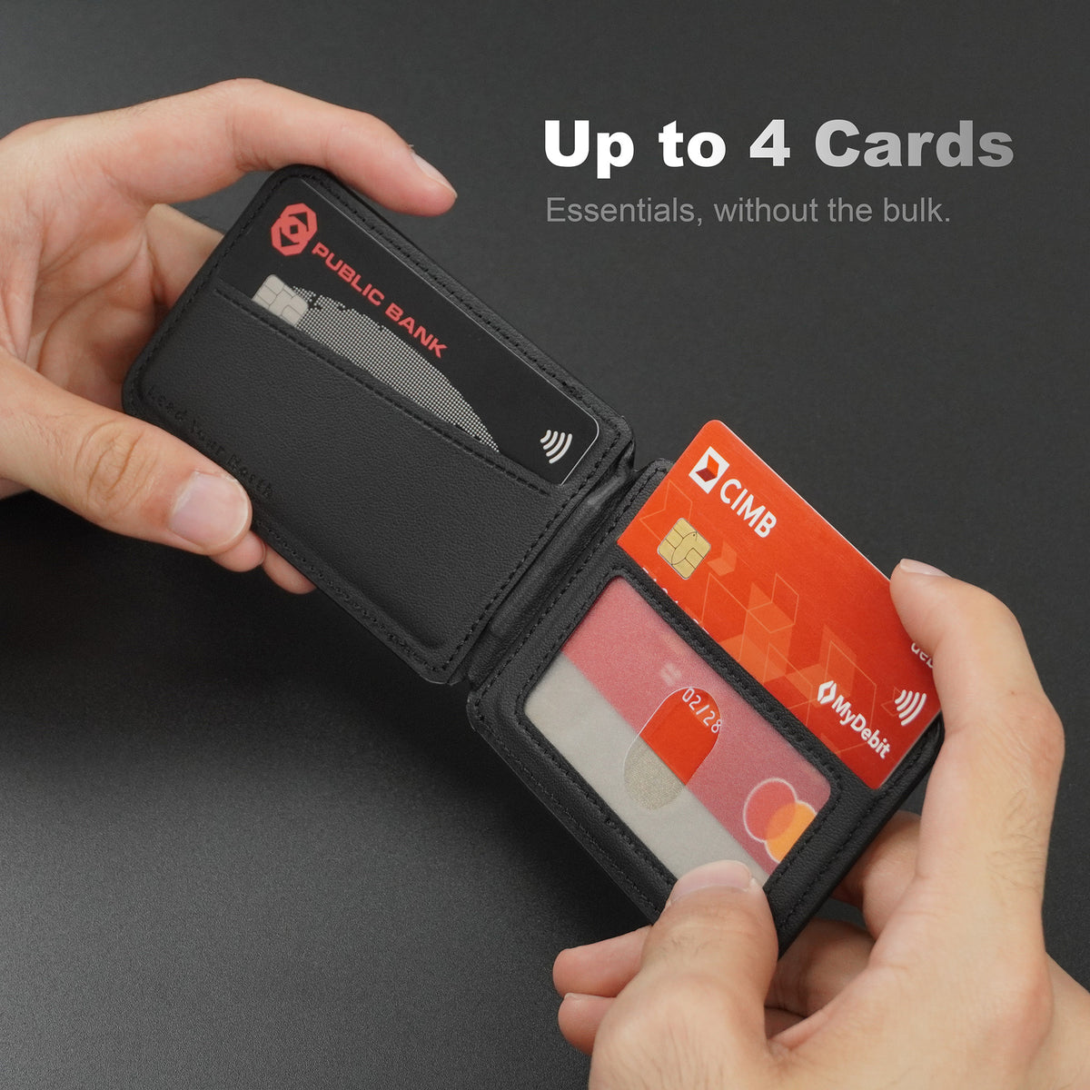 NORVAN N1 Magnetic Smart Wallet Stand