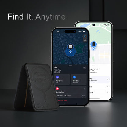 NORVAN N1 Magnetic Smart Wallet Stand