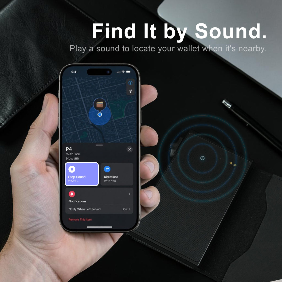 NORVAN P4 Smart Pop-up Wallet